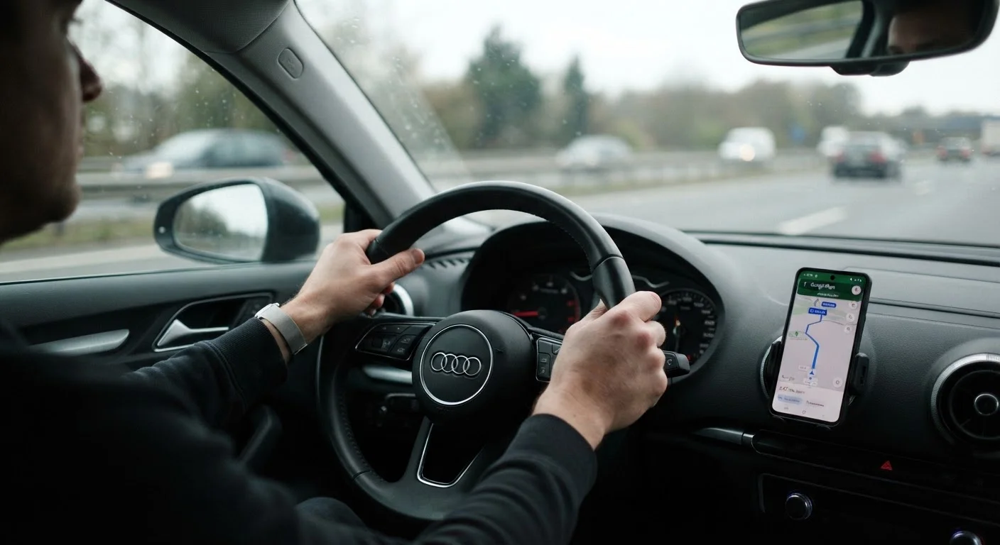 Hands-Free vs. Handheld Phones Behind the Wheel
