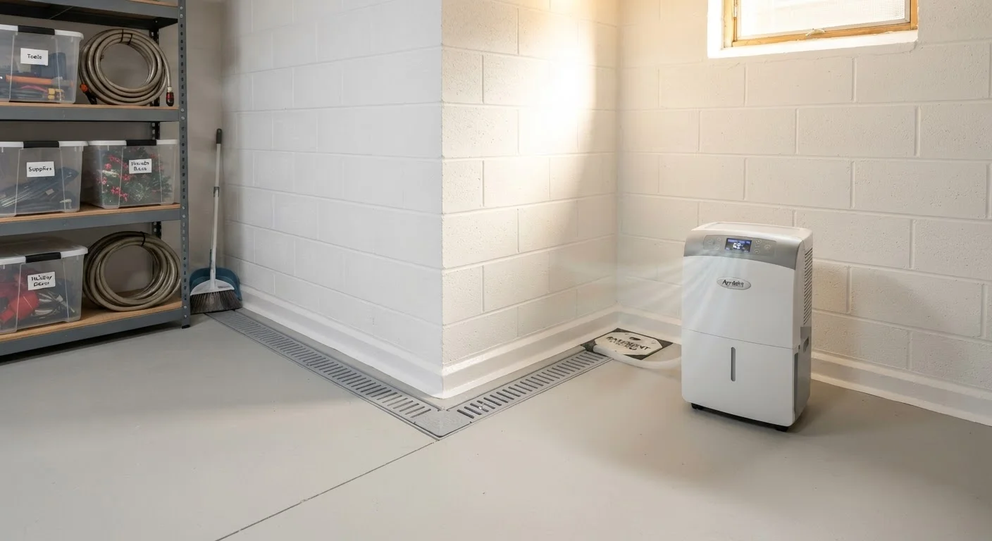 Keeping Your Basement Dry: Drainage, Sealing, and Humidity Control