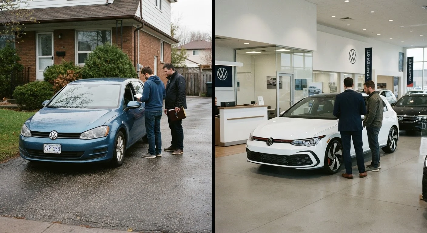 Private Seller vs. Dealership: Weighing Your Options