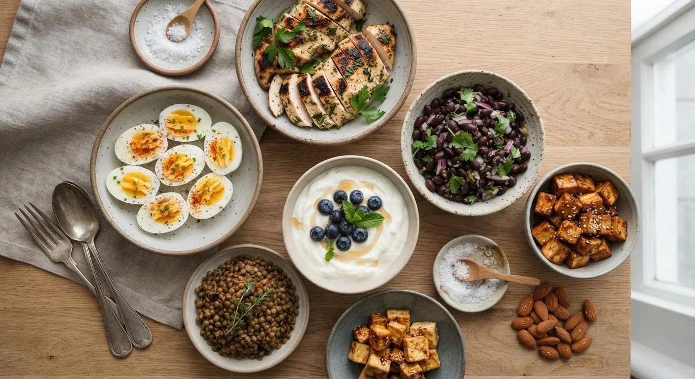 Protein Sources Across Eating Patterns: Animal, Plant, and Everything Between