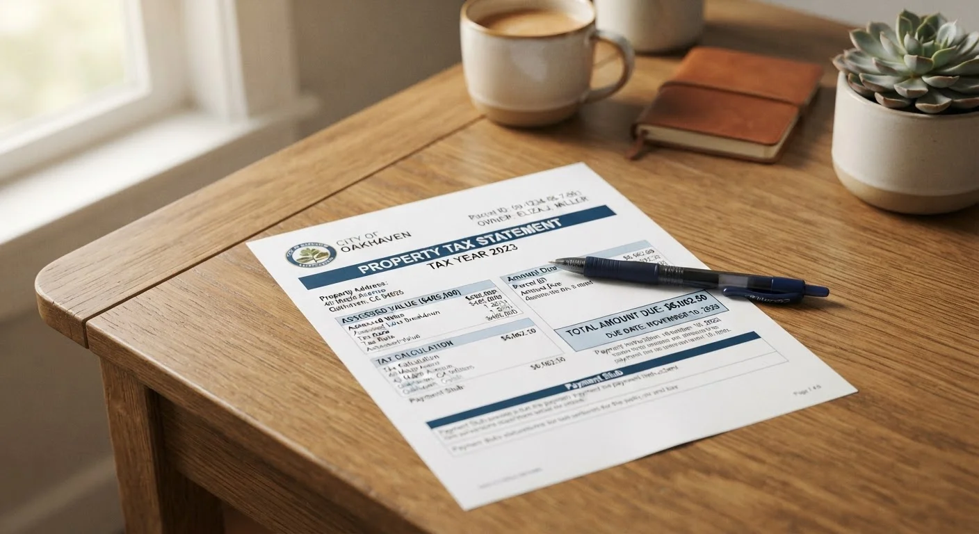 Reading Your Property Tax Bill Without the Confusion