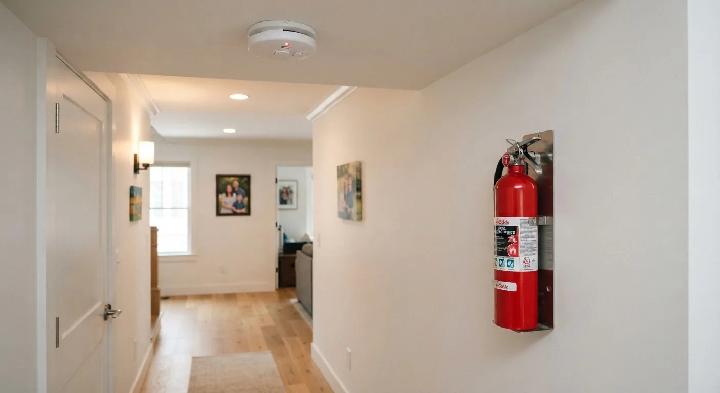 Smoke Detectors, CO Alarms, and Fire Extinguishers: What Every Home Needs