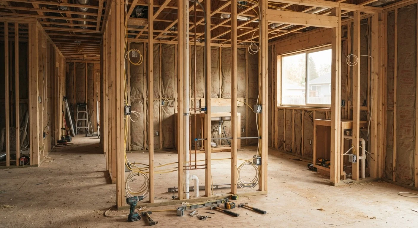 The Rough-In, Finish, and Trim Phases of a Home Renovation, Explained