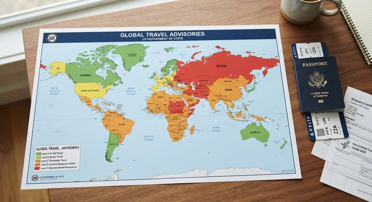 Travel Advisory Levels Explained: What State Department Ratings Actually Mean