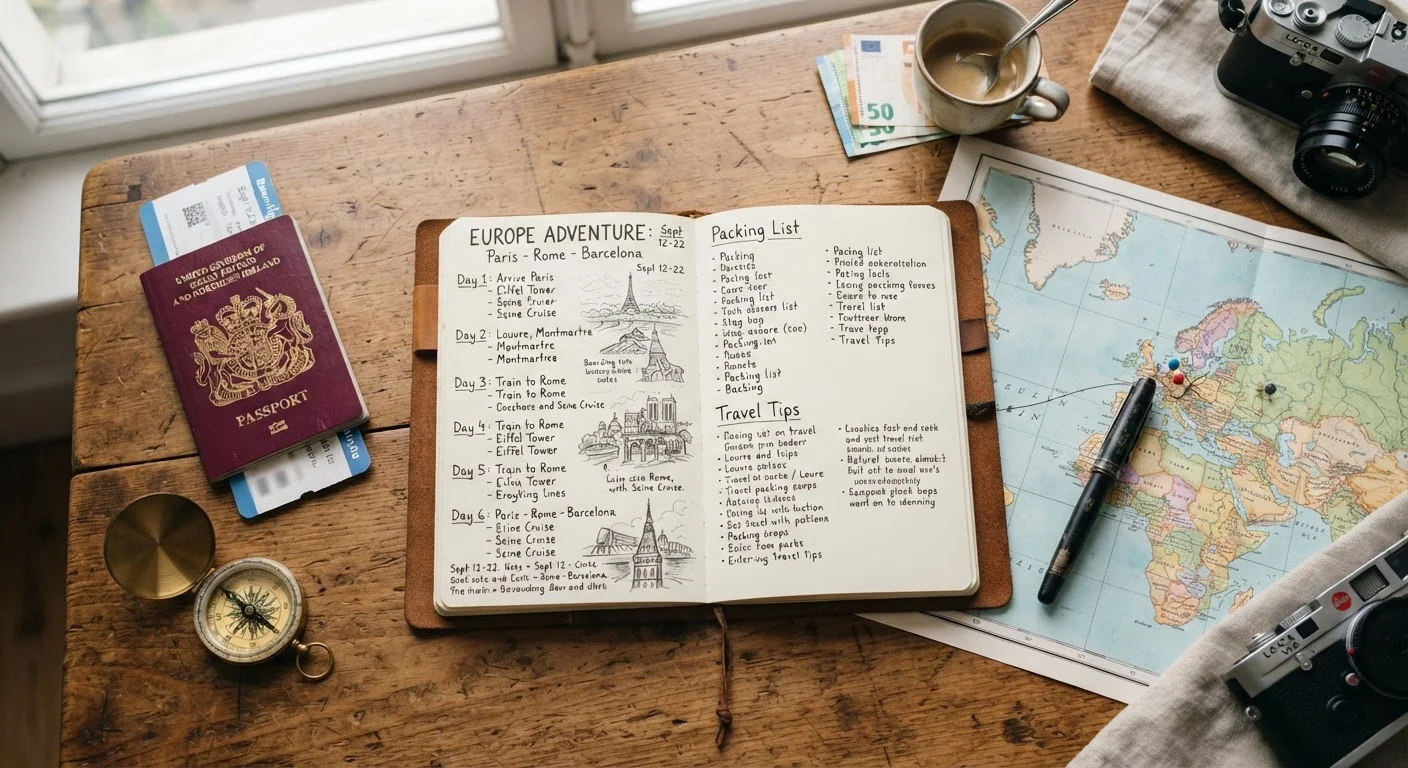 Travel Planning From Scratch: A Grounded Introduction for First-Timers