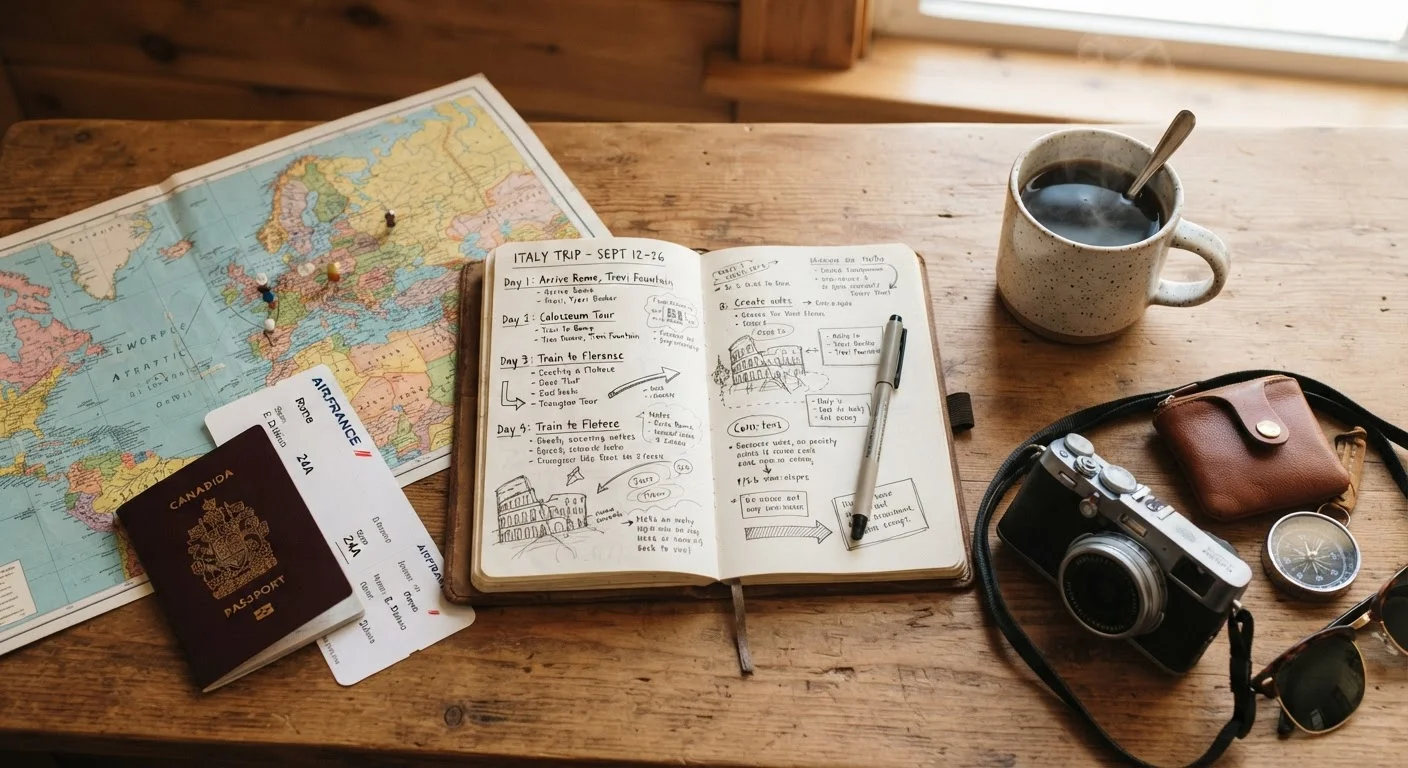 Trip Planning End to End: From Spark of an Idea to Returning Home