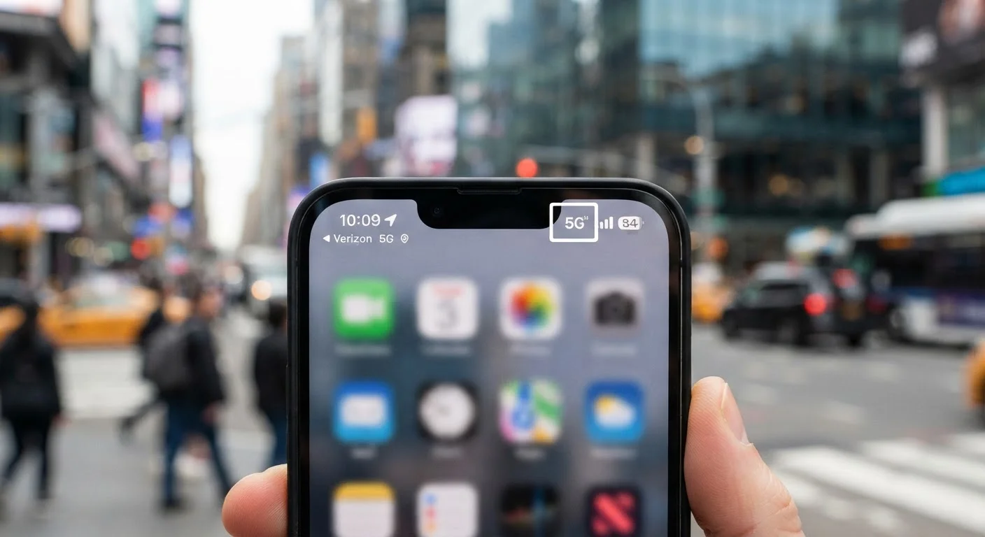 What "5G" on Your Phone's Status Bar Actually Means