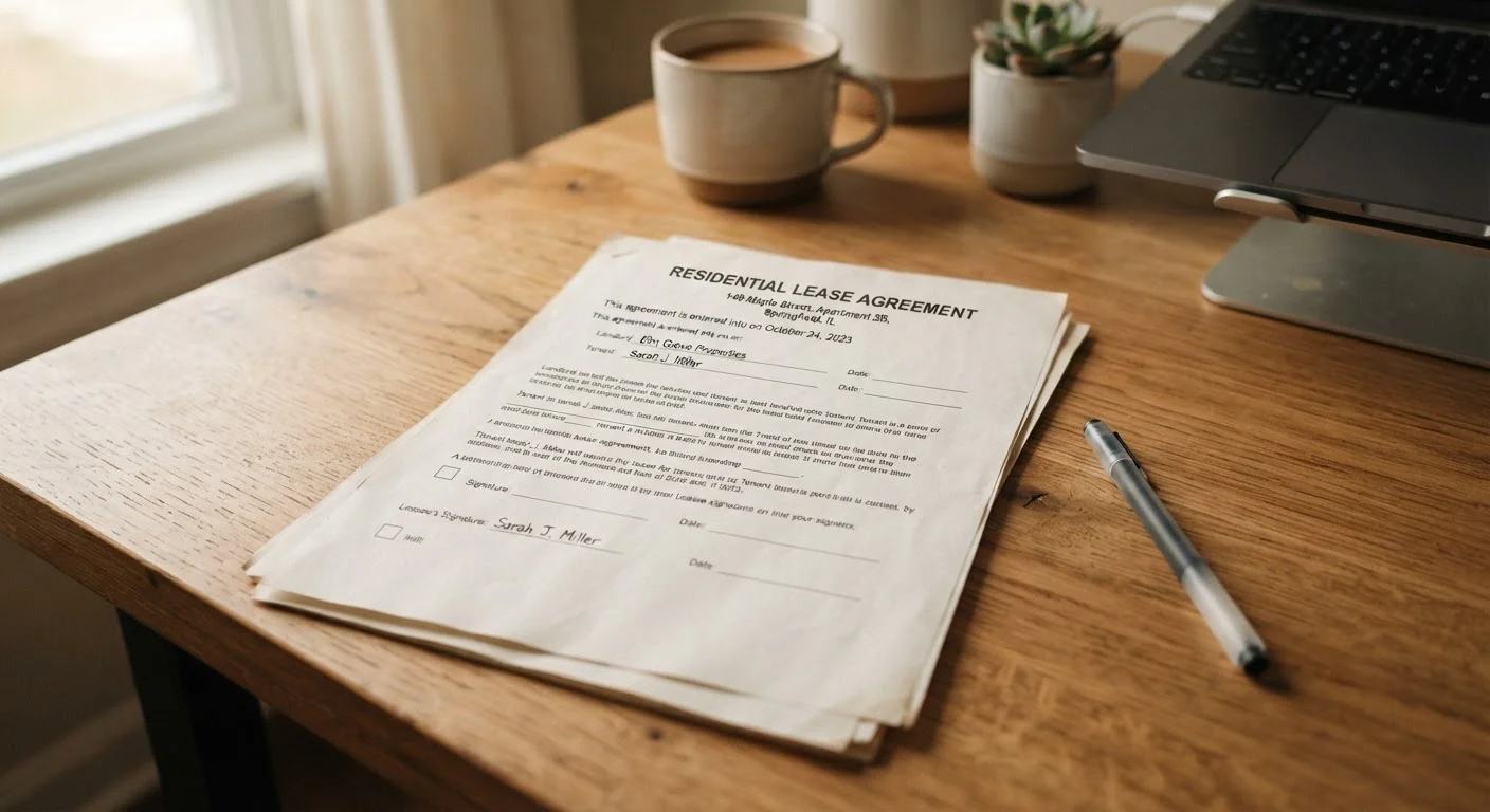 What's Actually in a Lease Agreement — and What Every Clause Means
