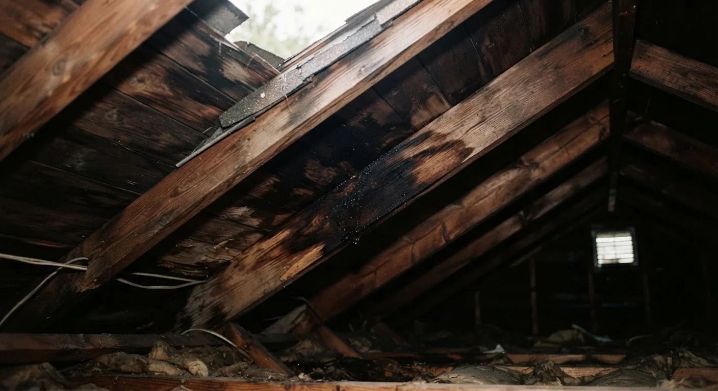 Why Small Roof Leaks Become Big Structural Problems