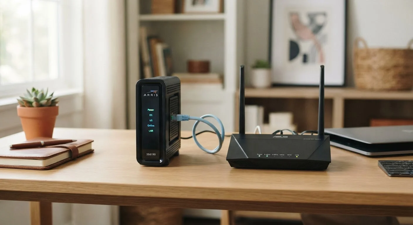 Your Router vs. Your Modem: Two Boxes, Very Different Jobs