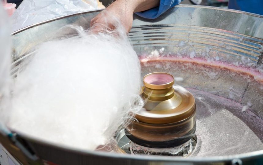 Ever wondered how cotton candy machines work?