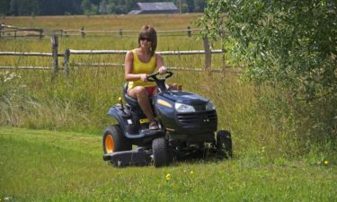 Keep your garden in good condition with ride lawn mowers