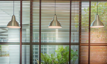 Pleated blinds for interior decoration purposes