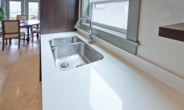 Safe, sparkling kitchen countertops