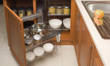 Ways to make kitchen storage cabinets more space efficient