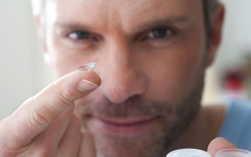 What are the different types of contact lenses?