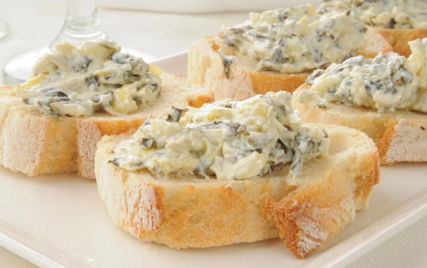 Quick and easy bread appetizers